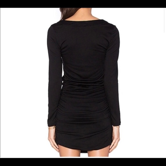 LNA mini dress with lace up front. - Picture 2 of 3